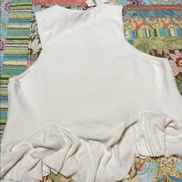 Maeve Cream Sleeveless Top - Picture 5 of 5